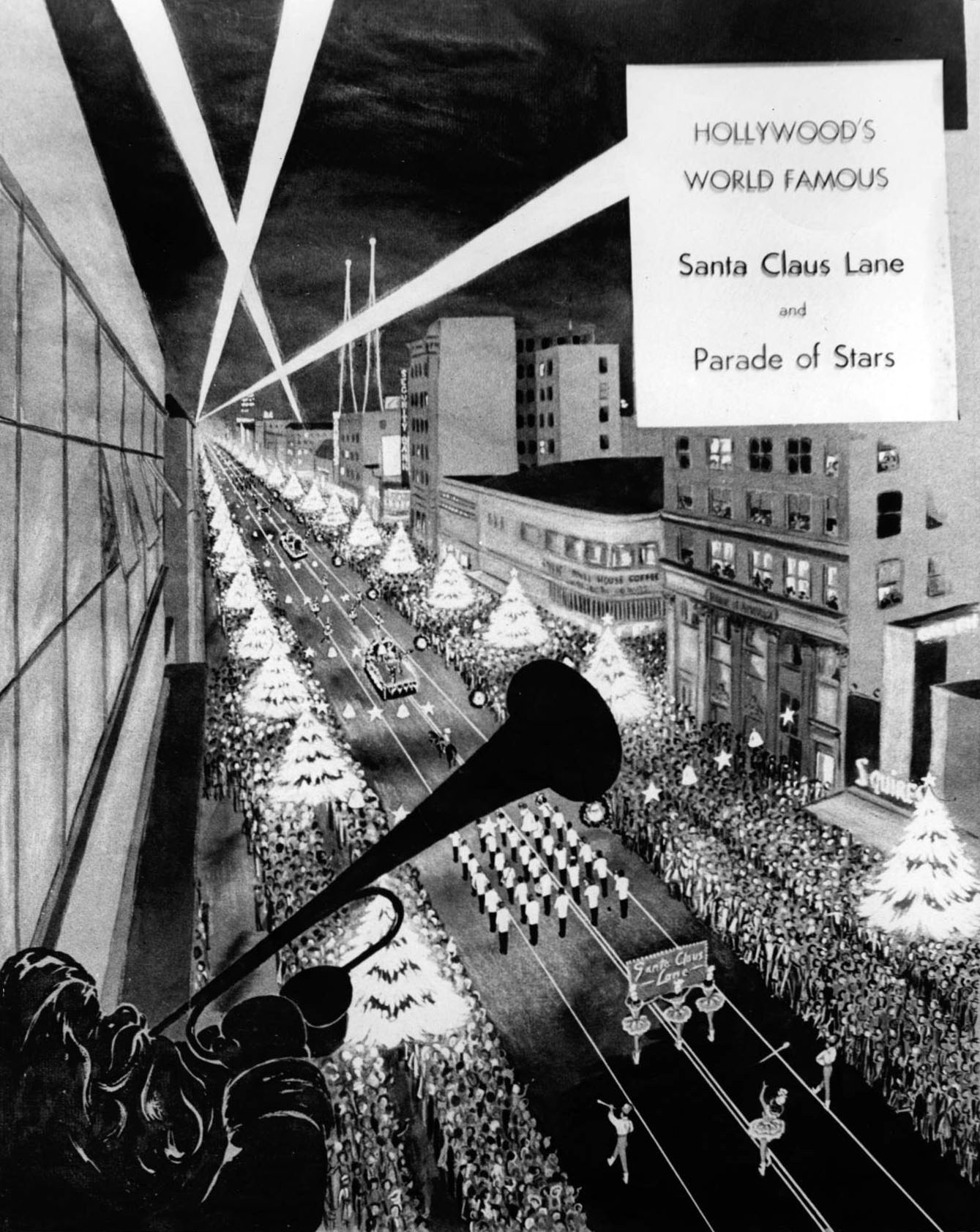 Hollywood Christmas Lane Parade of the Stars